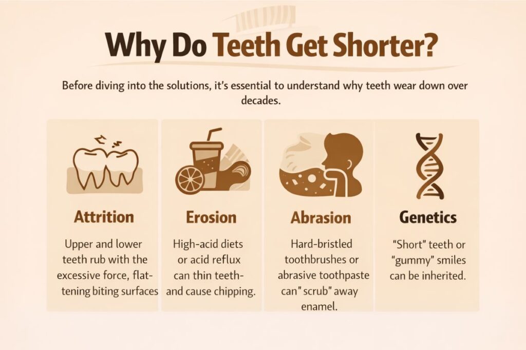 Why Do Teeth Get Shorter