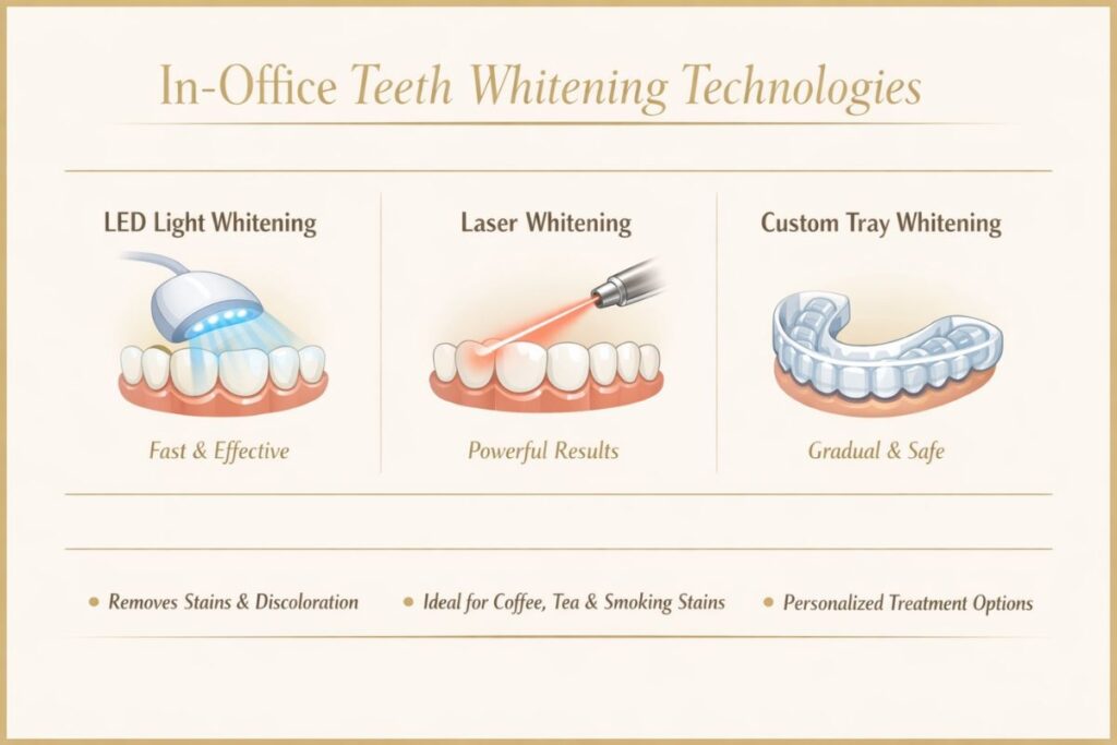 In-Office Teeth Whitening Technologies